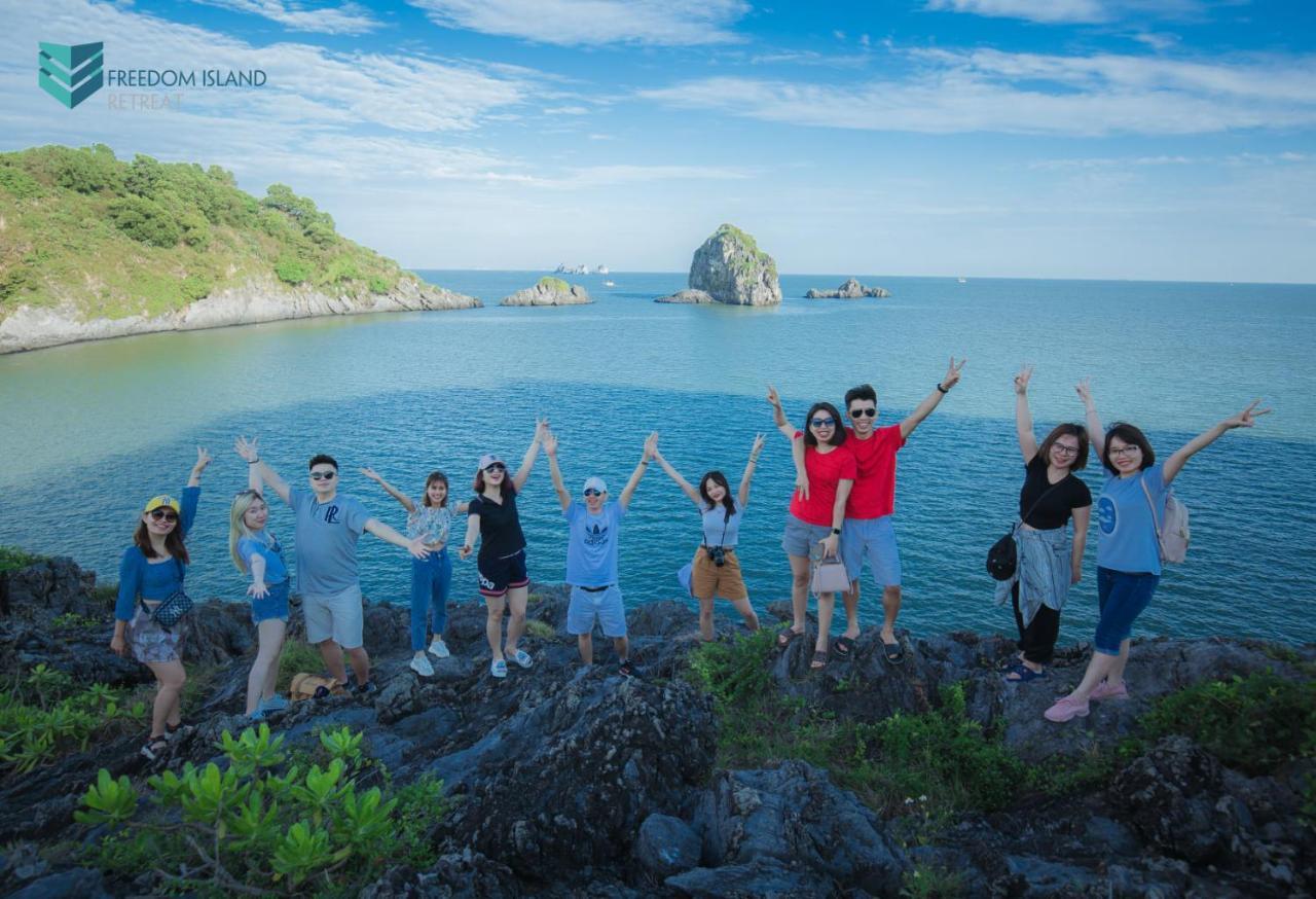 Xuan Dam Catba Freedom Island Retreatホステル エクステリア 写真