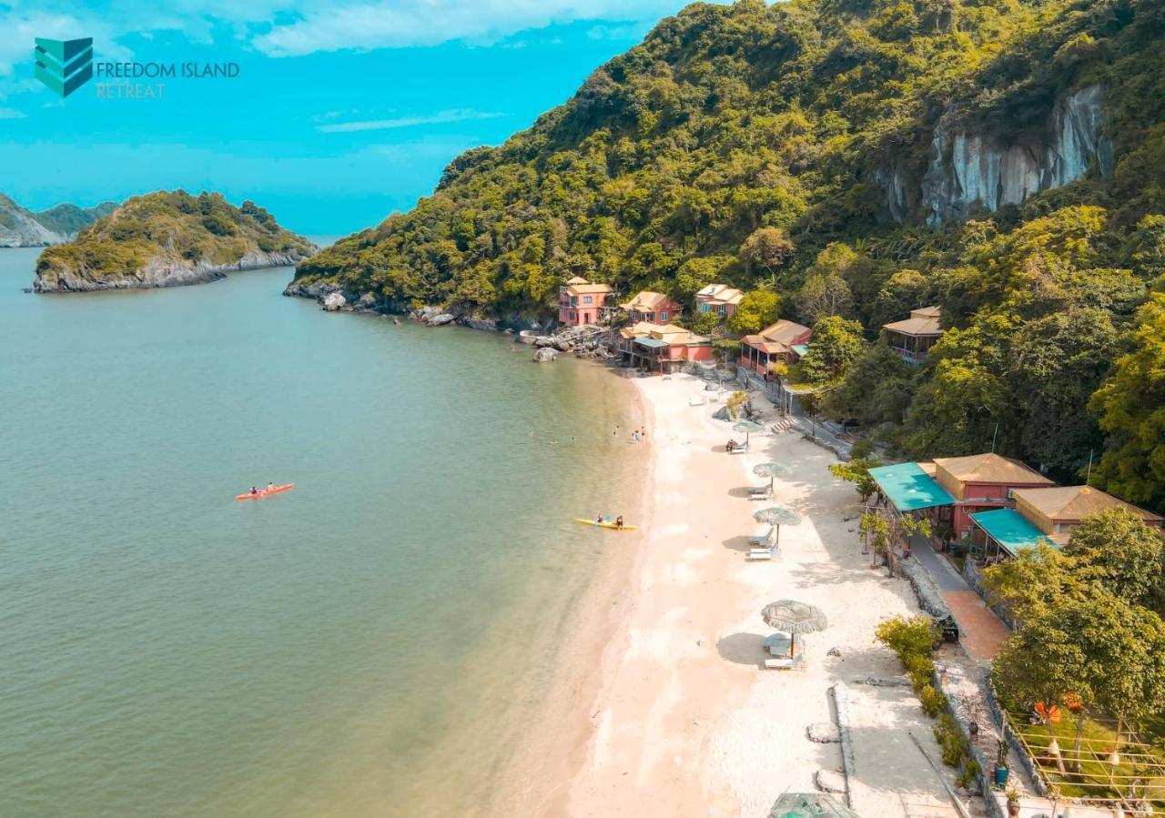 Xuan Dam Catba Freedom Island Retreatホステル エクステリア 写真
